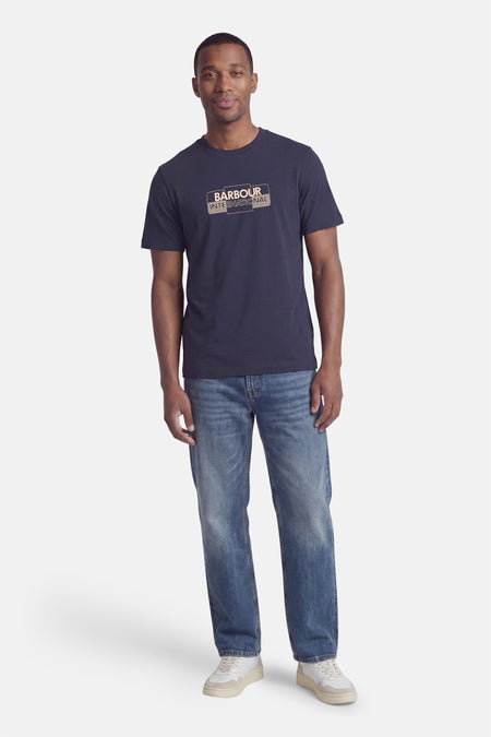T-shirt met korte mouwen - blauw