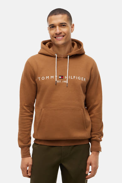 Sweat col rond beige - TOMMY HILFIGER