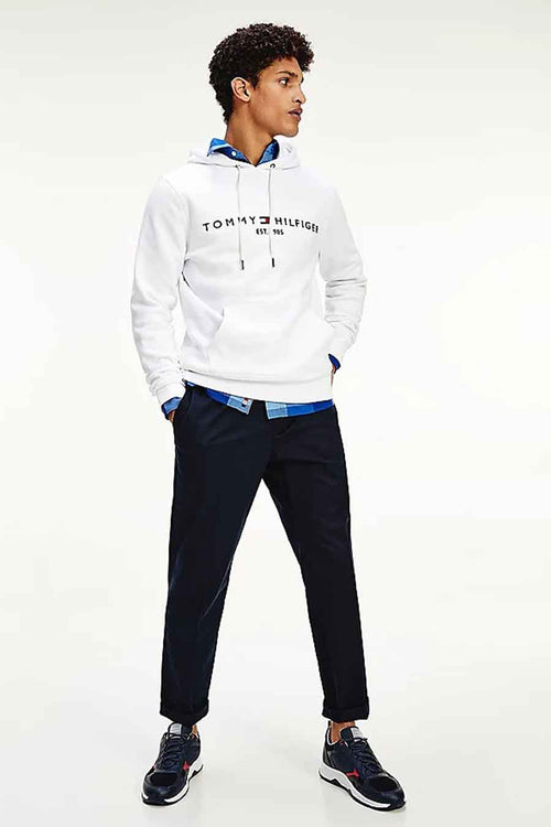 Sweater met ronde hals Wit - Tommy Hilfiger