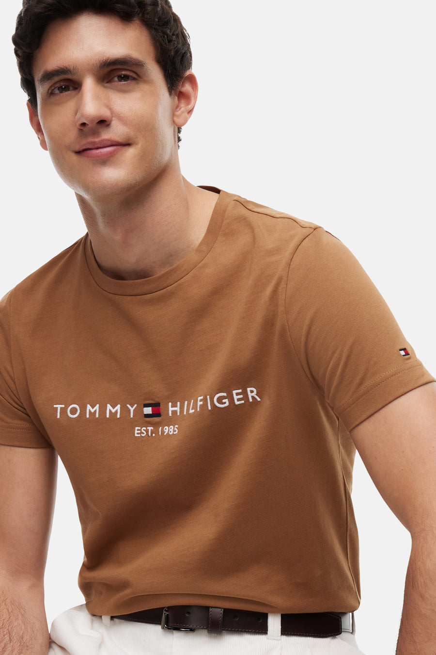 T-shirt met korte mouwen - beige