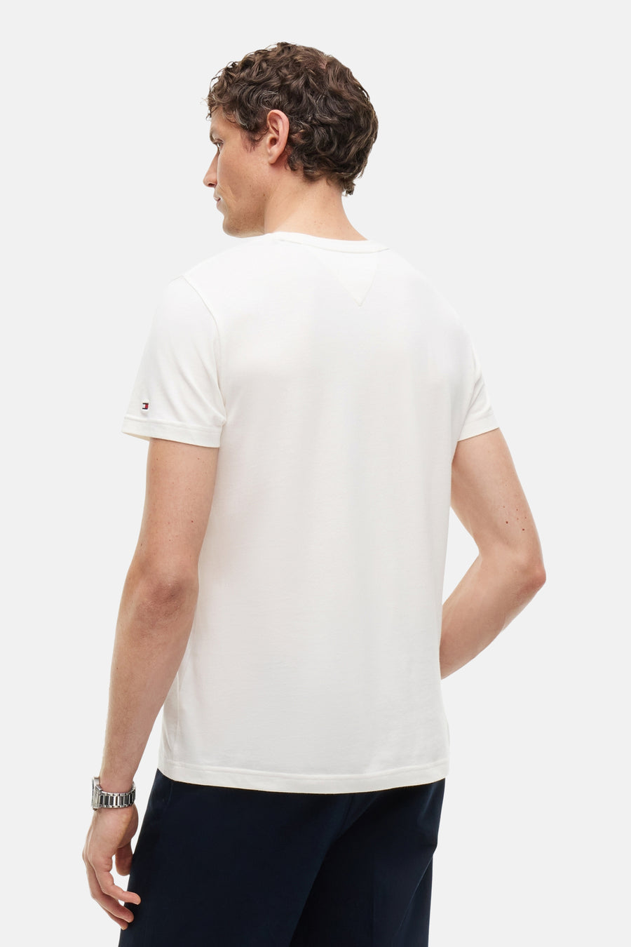 T-shirt (korte mouwen) ecru - TOMMY HILFIGER