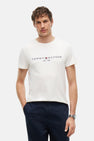 T-shirt (manches courtes) Écru - TOMMY HILFIGER