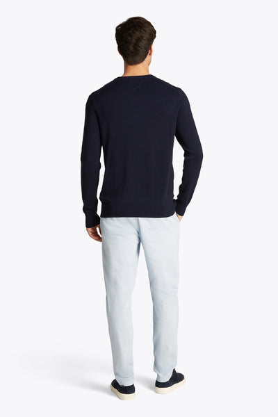 Trui met V-hals Blauw - TOMMY HILFIGER