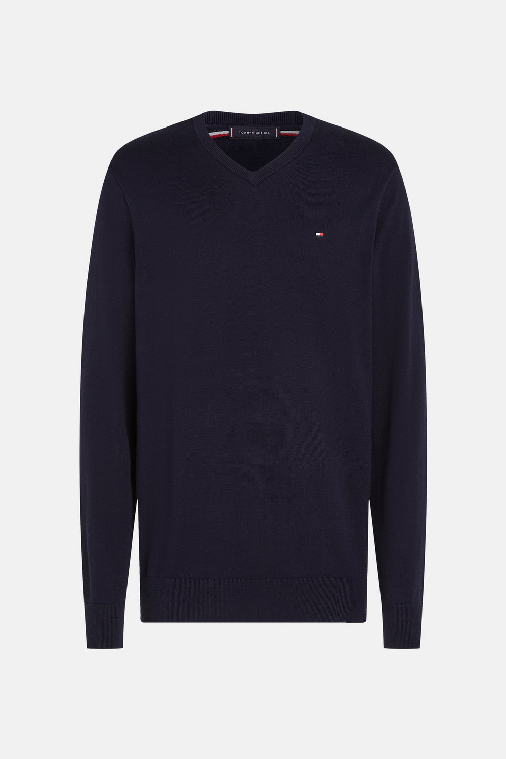 Trui met V-hals Blauw - TOMMY HILFIGER