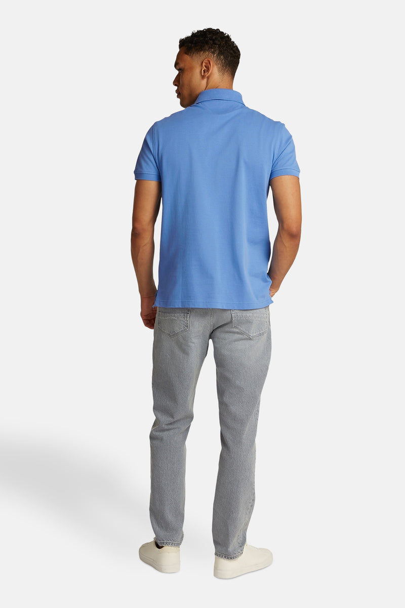 Polo - bleu - TOMMY HILFIGER - 3