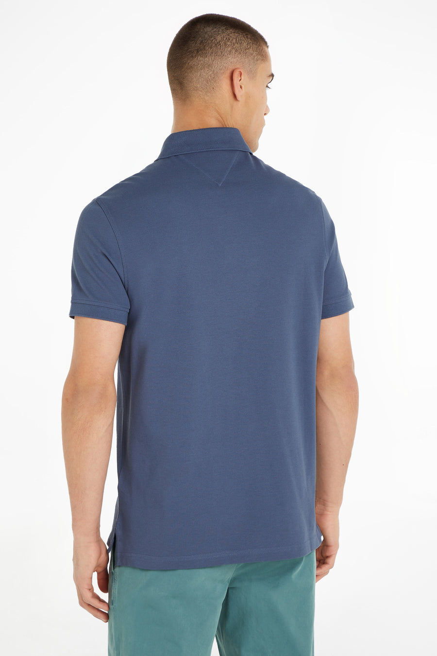 Polo met korte mouwen - blauw