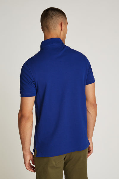 Polo à manches courtes - bleu