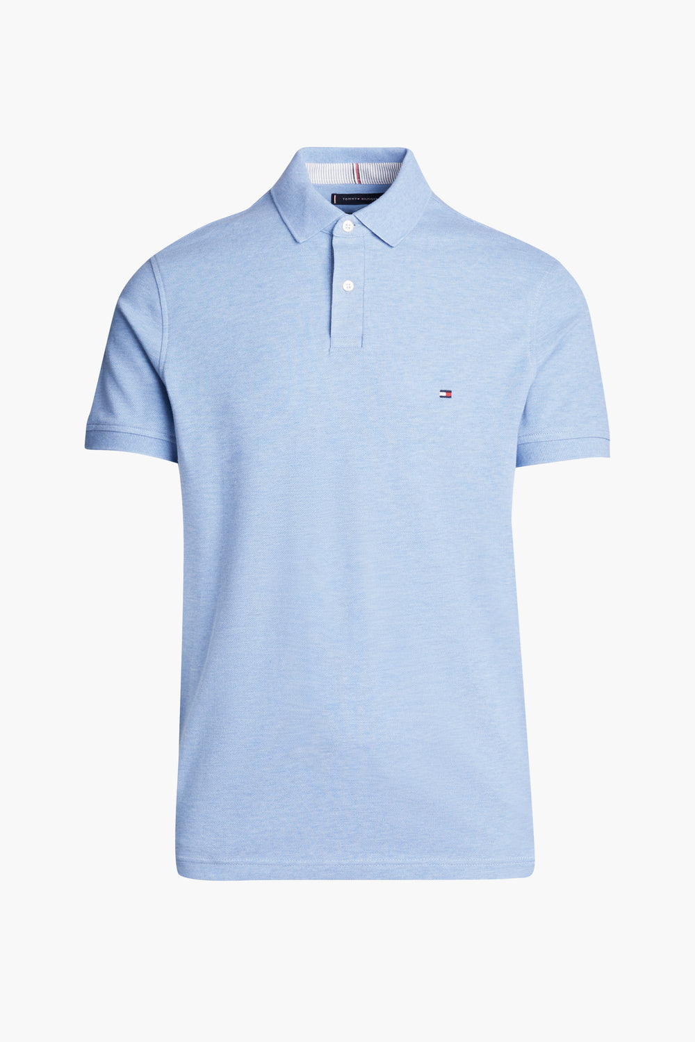 	Heren tops polo korte mouw Blauw - TOMMY HILFIGER