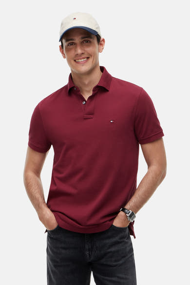 Polo rouge - TOMMY HILFIGER