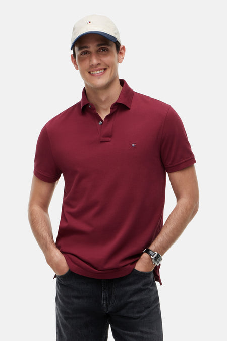 Polo met korte mouwen - Bordeaux