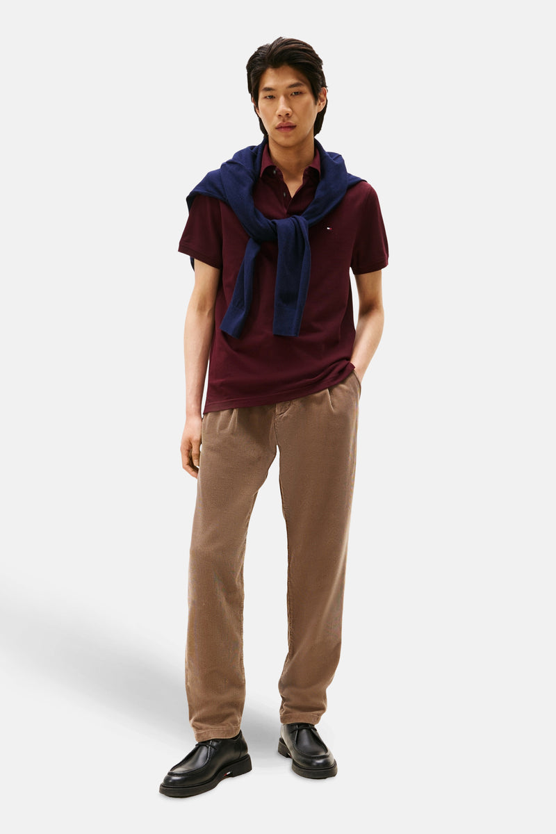 Polo met korte mouwen - Bordeaux - TOMMY HILFIGER - 3