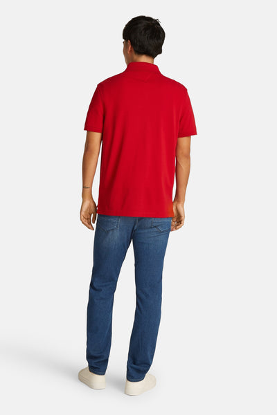 Polo à manches courtes - rouge