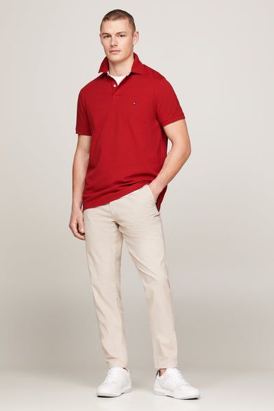 Polo à manches courtes - rouge