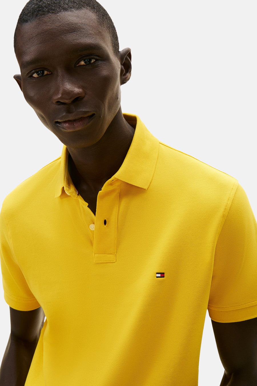 Polo à manches courtes - jaune