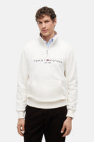 Sweat col roulé Écru - TOMMY HILFIGER