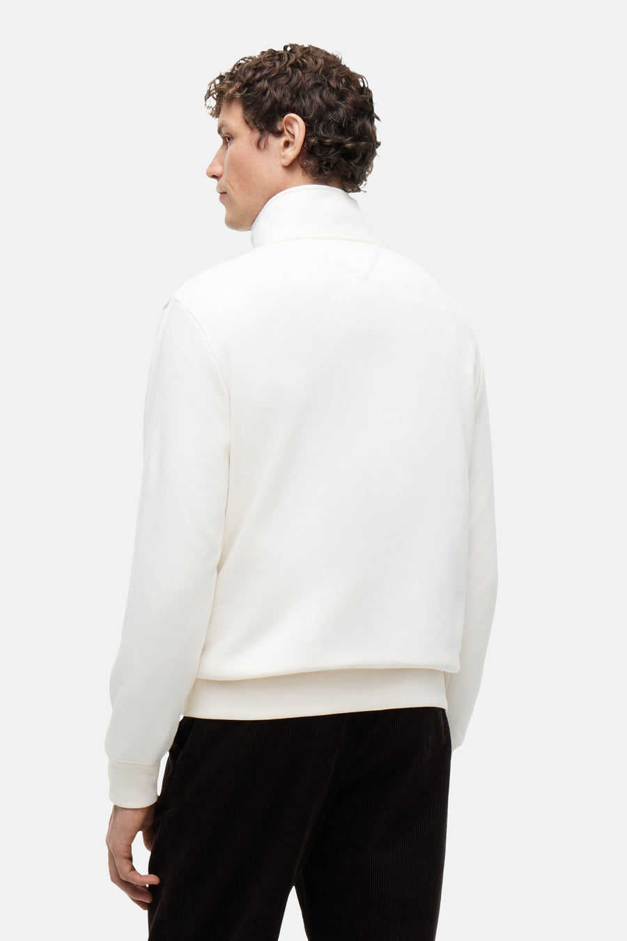 Sweat col roulé Écru - TOMMY HILFIGER