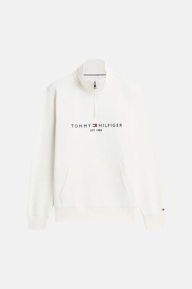 Sweat col roulé Écru - TOMMY HILFIGER