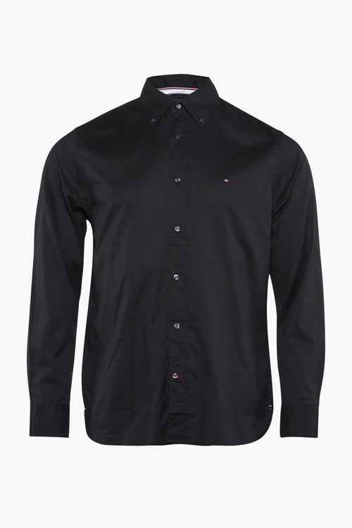 Hemd (lange mouwen) Zwart - TOMMY HILFIGER