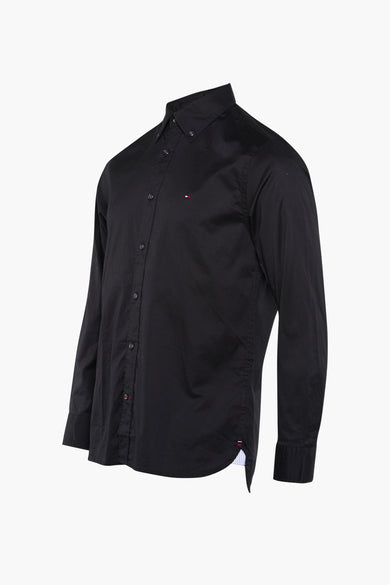 Hemd (lange mouwen) Zwart - TOMMY HILFIGER
