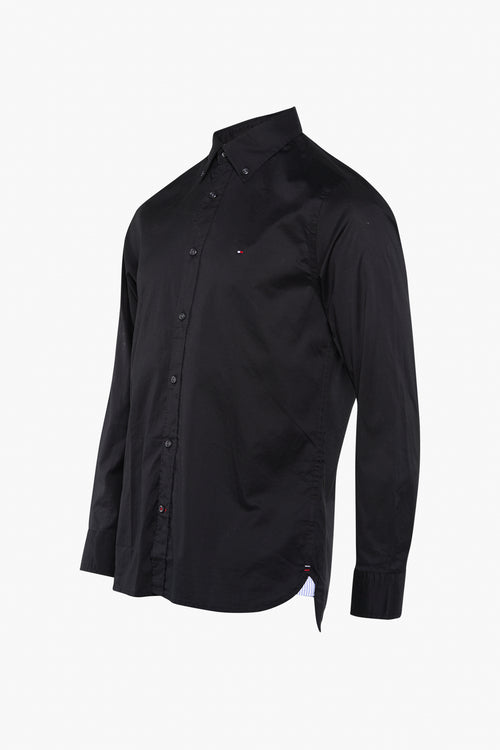 Hemd (lange mouwen) Zwart - TOMMY HILFIGER