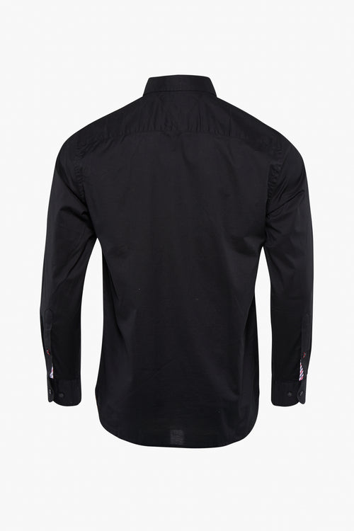 Hemd (lange mouwen) Zwart - TOMMY HILFIGER