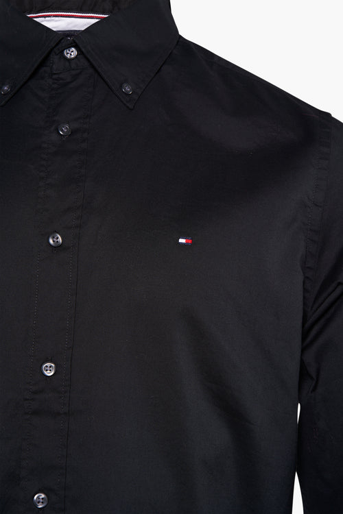 Hemd (lange mouwen) Zwart - TOMMY HILFIGER