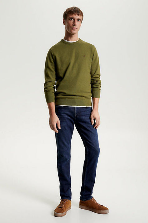 Trui met ronde hals Groen - Tommy Hilfiger