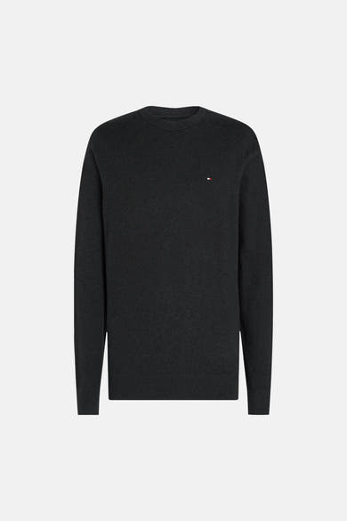Trui met ronde hals grijs - TOMMY HILFIGER