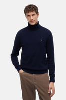Pull col roulé bleu - TOMMY HILFIGER