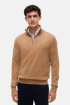 Pull col roulé beige - TOMMY HILFIGER