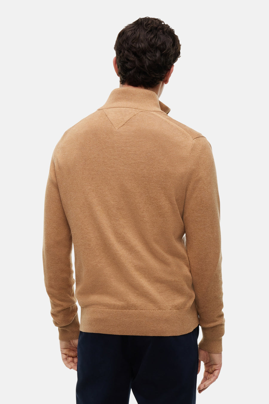 Pull col roulé beige - TOMMY HILFIGER