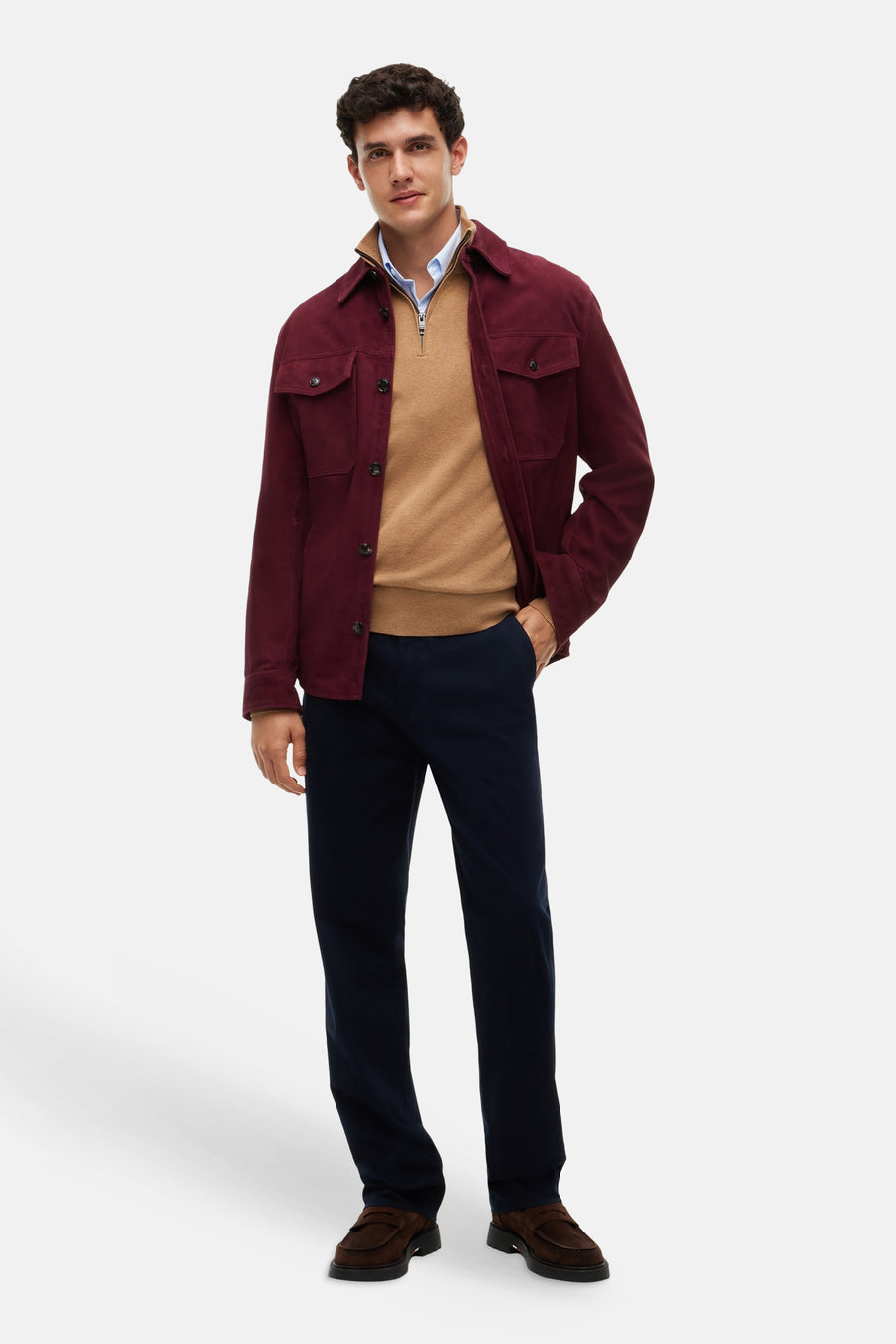 Pull col roulé beige - TOMMY HILFIGER