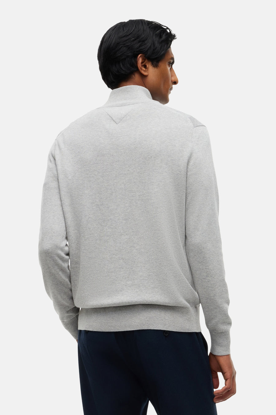 Trui met rolkraag grijs - TOMMY HILFIGER