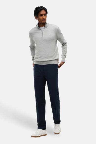 Trui met rolkraag grijs - TOMMY HILFIGER
