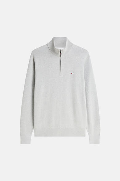 Trui met rolkraag grijs - TOMMY HILFIGER