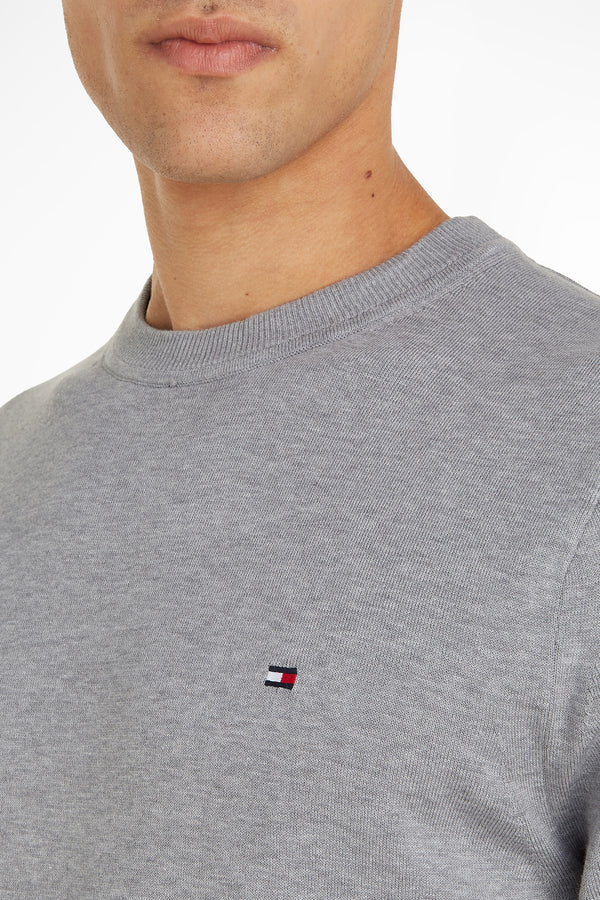 Trui met ronde hals Grijs - Tommy Hilfiger