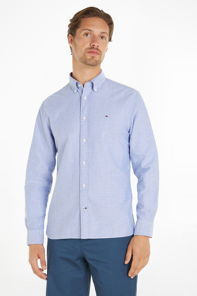 Hemd met lange mouwen - blauw