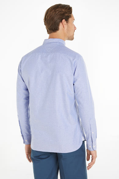 Hemd met lange mouwen - blauw