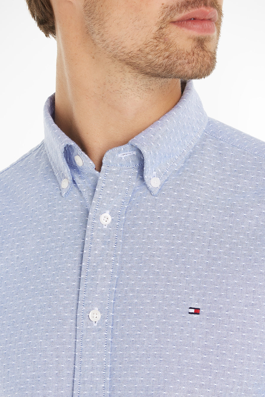 Hemd met lange mouwen - blauw