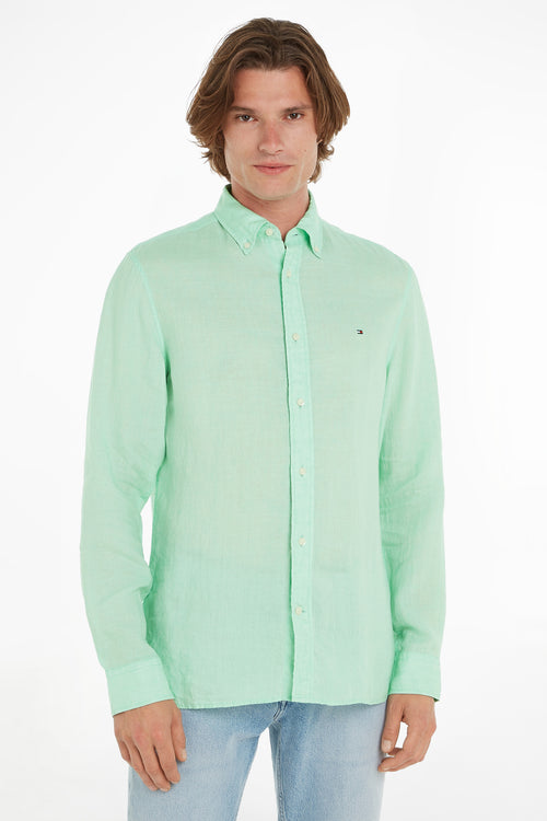 Chemise (manches longues) Vert - Tommy Hilfiger