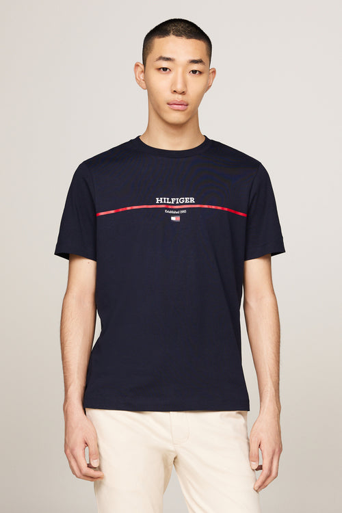 T-shirt (manches courtes) Bleu - Tommy Hilfiger