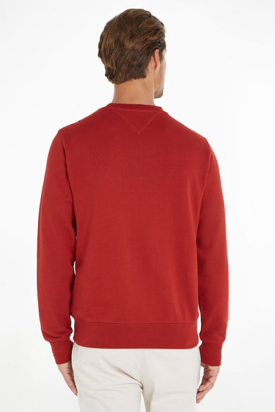 Sweat col rond Rouge - Tommy Hilfiger