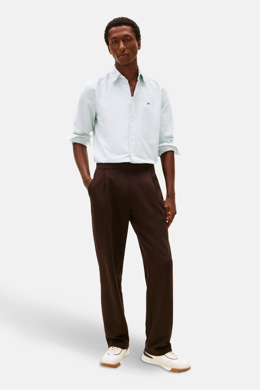 Hemd (lange mouwen) groen - TOMMY HILFIGER