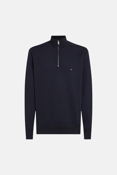 Sweat col roulé bleu - TOMMY HILFIGER