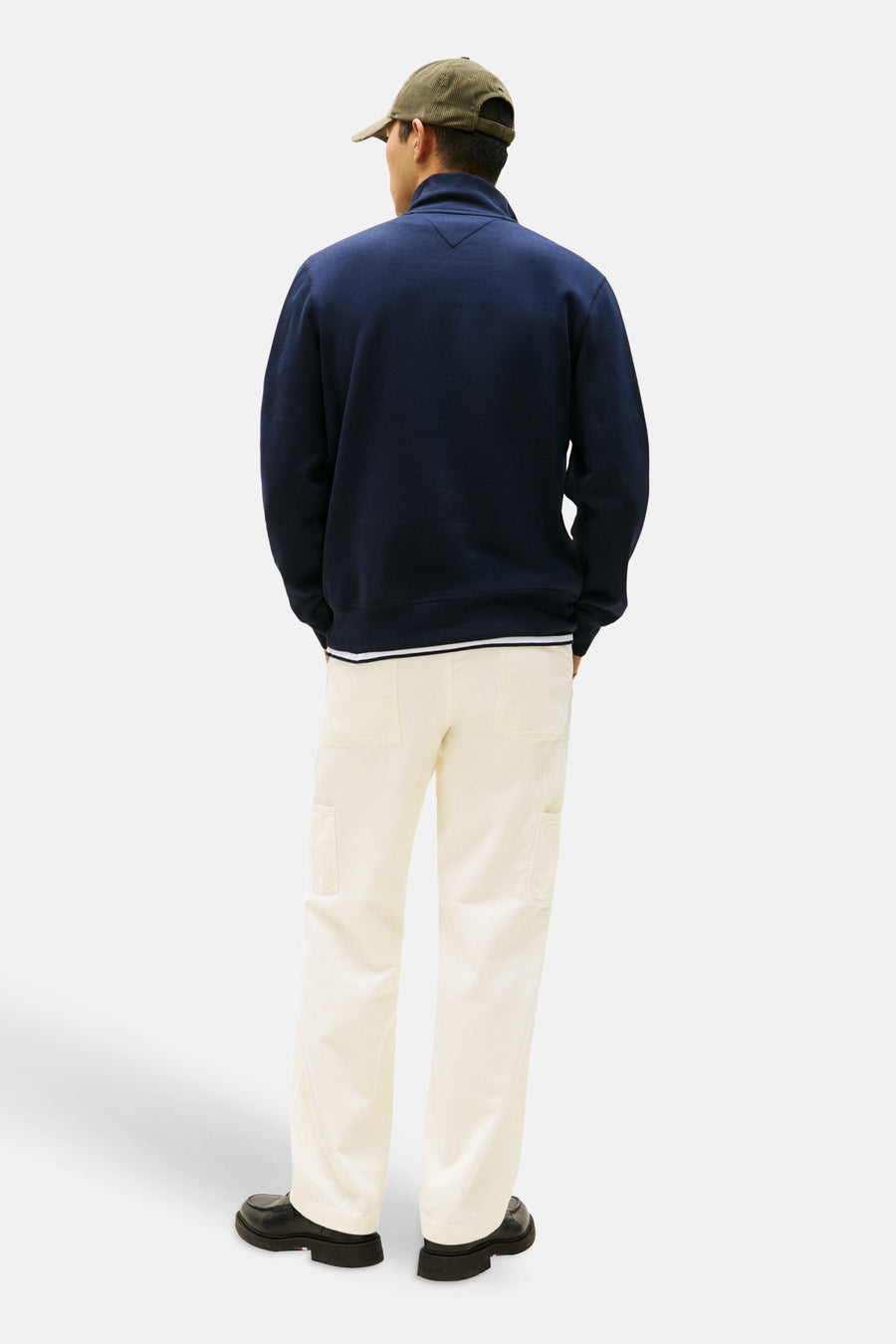 Sweat col roulé bleu - TOMMY HILFIGER