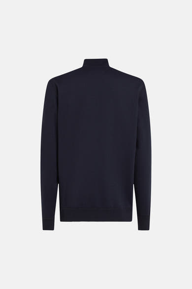 Sweat col roulé bleu - TOMMY HILFIGER