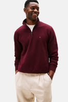 Sweat col roulé rouge - TOMMY HILFIGER