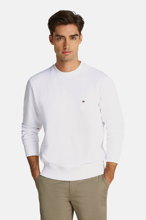 Sweater met ronde hals Wit - Tommy Hilfiger