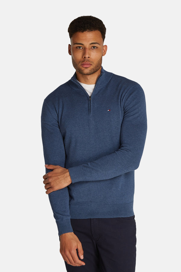 Pull col roulé Bleu - TOMMY HILFIGER