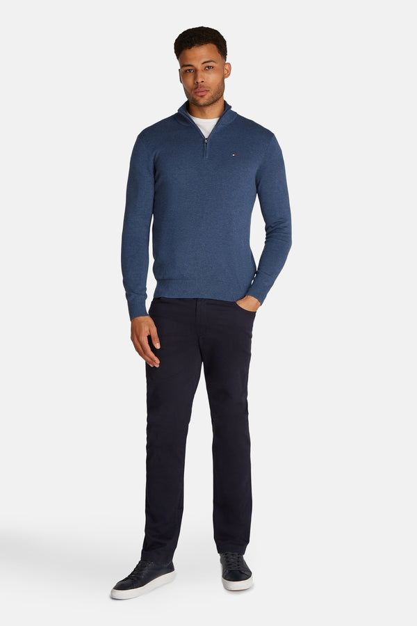 Pull col roulé Bleu - TOMMY HILFIGER